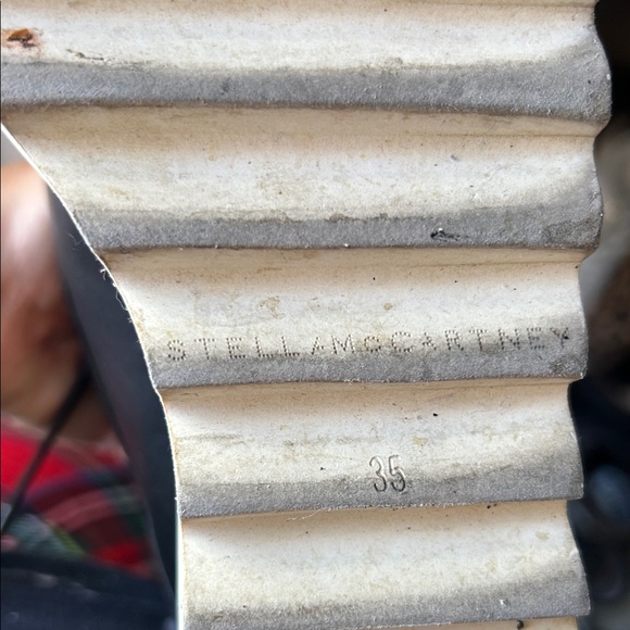 Stella McCartney Black Star Platform Sneakers - Picture 6 of 6